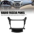 thumbnail image 3 of Stereo Radio Dash Bezel Panel for Elantra 2015 to 2016, ABS Material, Easy to Install, 9 Inch Universal Car Radio Stereo Fascia Panel Dashboard Navigation Fascia Panel Frame, 3 of 7