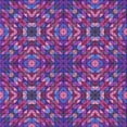 thumbnail image 1 of Ahgly Company Machine Washable Indoor Square Transitional Dark Magenta Purple Area Rugs, 6' Square, 1 of 1