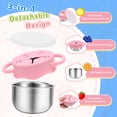 thumbnail image 3 of Contenedores de Snacks para Niños Pequeños FHskFH 400mL Acero Inoxidable Paquete de 2, 3 of 7