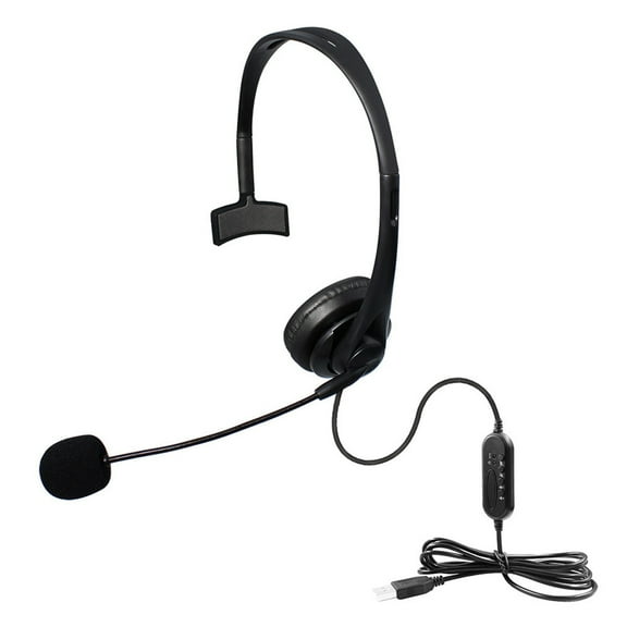 ROCKROK Earphone Bass Heavy USB Music Gaming Headphone Plug Subwoofer Headphones Noise Cancelling Home PC Online Classes