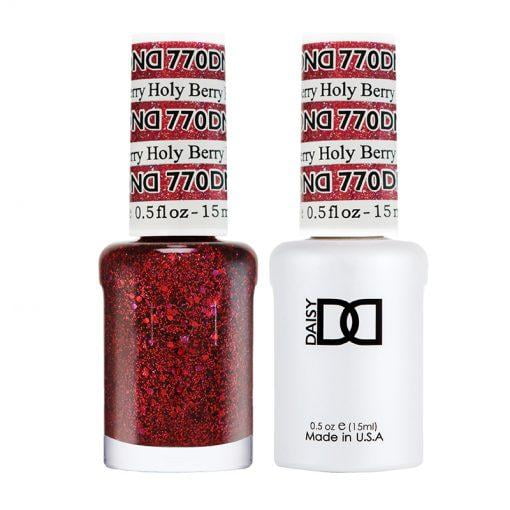 DND 770 Holy Berry Gel & Matching Polish Set - DND Gel & Lacquer