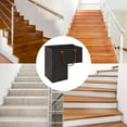thumbnail image 6 of Clearance under $10 Stair Basket for Carpeted Stairs and Wooden Stairs Stair Basket with Leather Handles for Storage Household Items Stair Step Foldable Storage Organizer for Home and Decor, 6 of 7