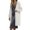 *White, variant on ClodeEU Women's Solid Color Long Plush Open Front Knit Cardigan ,Oversized Drop Shoulder Casual Fall Winter Jacket ,Women's Plus L