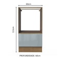 thumbnail image 2 of Mueble para horno y Microondas Madesa Lux Sin Encimera MG, 2 of 5