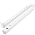 thumbnail image 1 of Adjustable Window Security Bars (Steel),Window Locks Bars Inside for Prevent Burglary, Window Stoppers for Window 16.3in,2 x Window Security Bars,White, 1 of 7