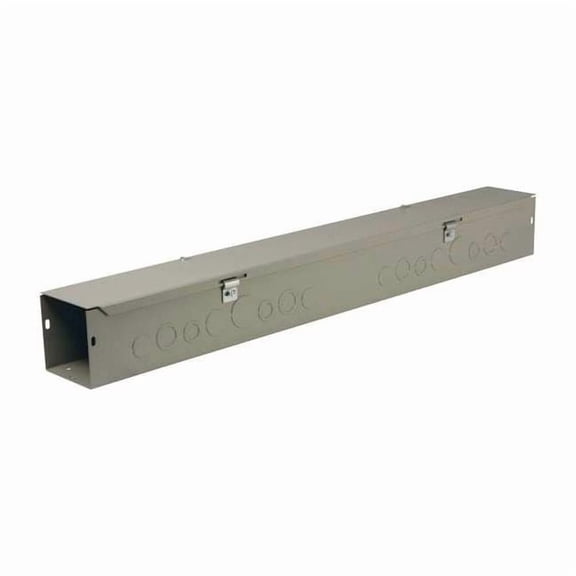 Wiegmann Straight Section Wireway, 1 Rating, Steel, Powder Coated HS662