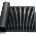 thumbnail image 2 of CHUANK Outdoor Mat Non Slip Door Mat 17”x30” Front Door Mats Absorbent Rubber Welcome Mat Low Profile Dirt Trapper Entry Rug Heavy Duty Durable Outdoor Doormat Checker Grey, 2 of 9