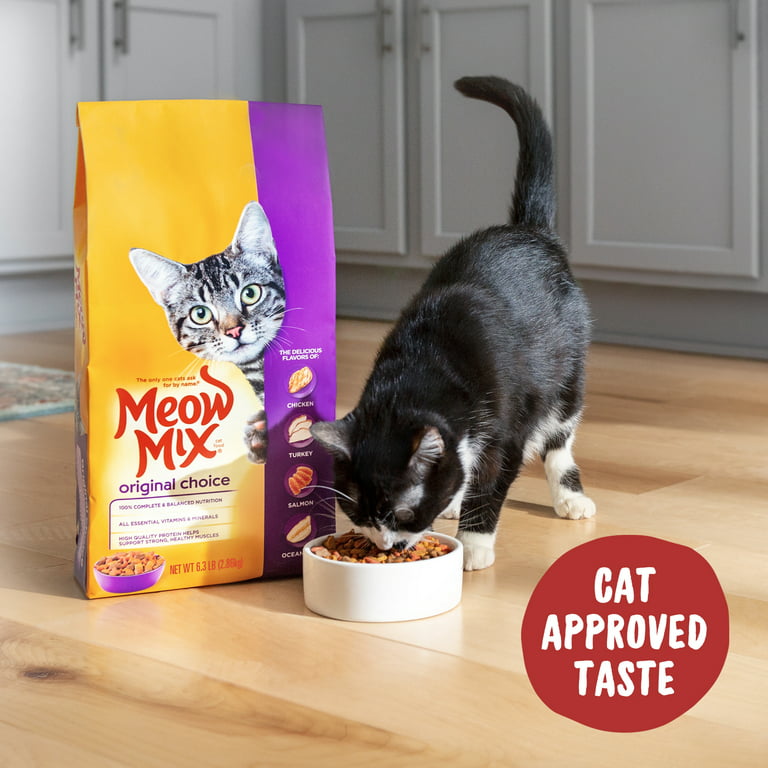  Meow Mix Original Choice Dry Cat Food, 16 Pound Bag