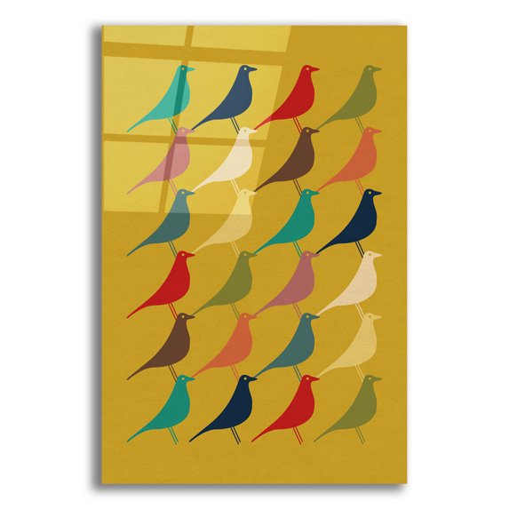 Epic Art 'Mid Century Modern 8' by Gary Williams, Acrylic Glass Wall Art, 12"x16"