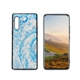 thumbnail image 1 of Compatible with LG Velvet 4G Phone Case, Blue-Marble-59 Case Silicone Protective for Teen Girl Boy Case for LG Velvet 4G, 1 of 1