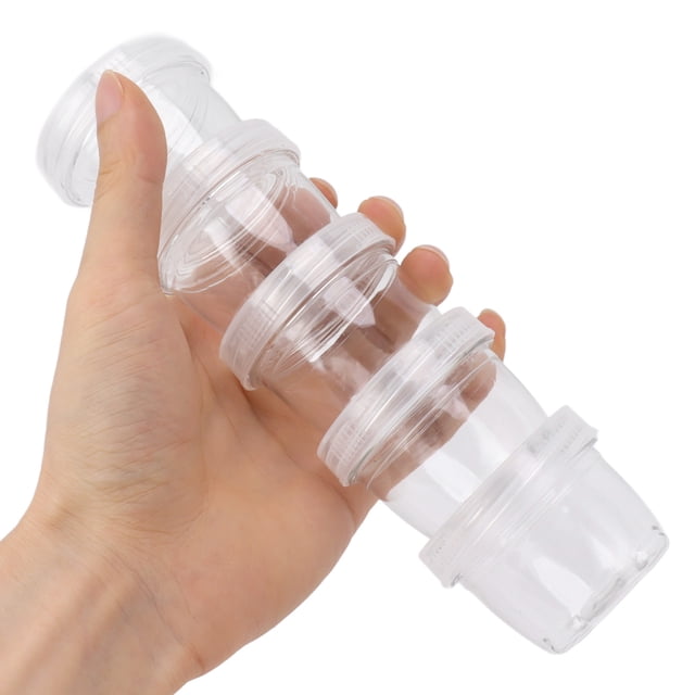 Juego de Botellas de Salsa Portátiles Diseño a Prueba de Fugas Apilables y Fáciles de Limpiar Contenedores de Condimentos Multiusos con Tapas y Bolsa de Almacenamiento ANGGREK Otros