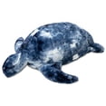 thumbnail image 3 of Raven-Symoné Shelly the Turtle Sea Buddy Large Kids Stuffed Animal Bean Bag and Pouf, Tie-Dye Blue Faux Fur, 3 of 6