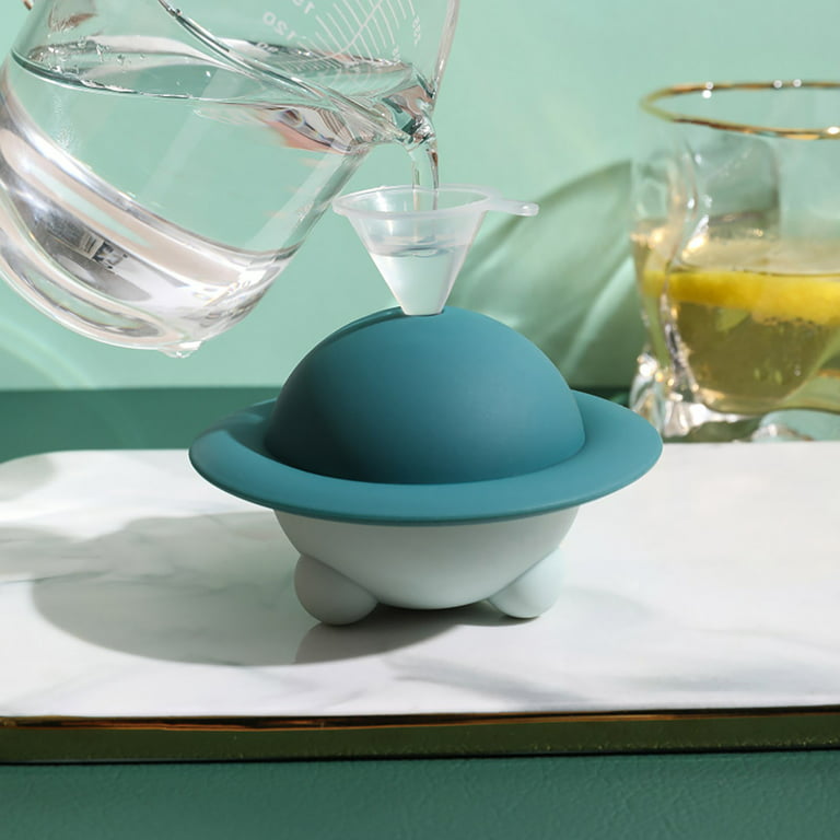 Ice Cube Molds with Lids & Funnel, Silicone Sphere Ice Ball Maker