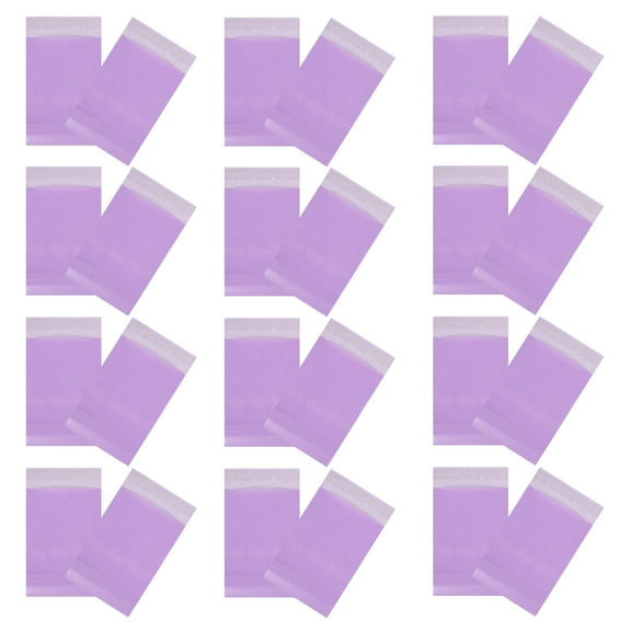 OUNONA 100Pcs Thickened Self Sealing Feminine Disposal Bags for Home Purple Plastic Sanitary Pads