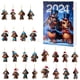 thumbnail image 2 of Calendario de Adviento 2024 Nuevo Calendario de Adviento de Perro Salchicha de Navidad Juego de perros divertidos, 2 of 3