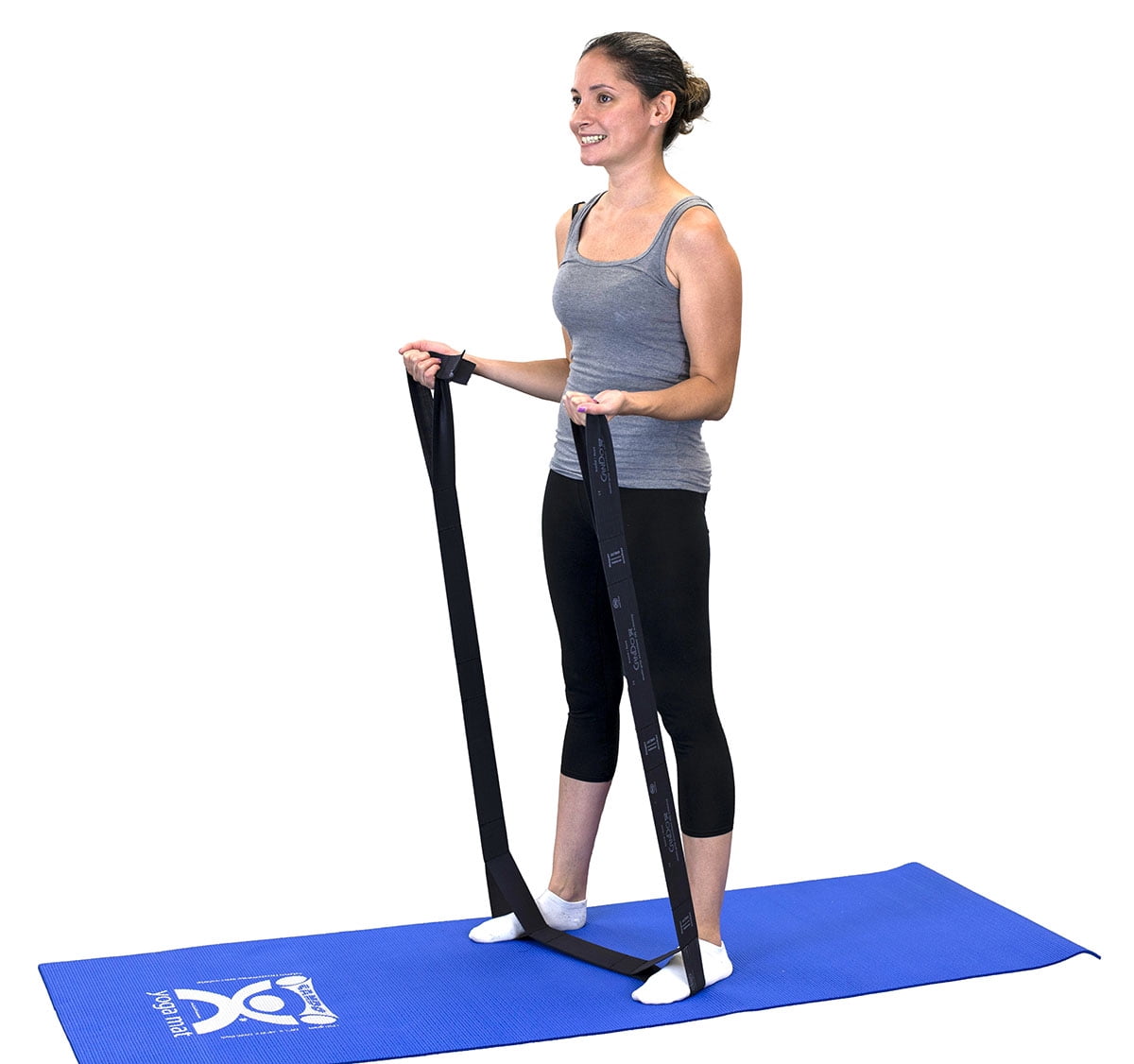 CanDo Multi-Grip Exerciser, x-heavy, black, case of 24