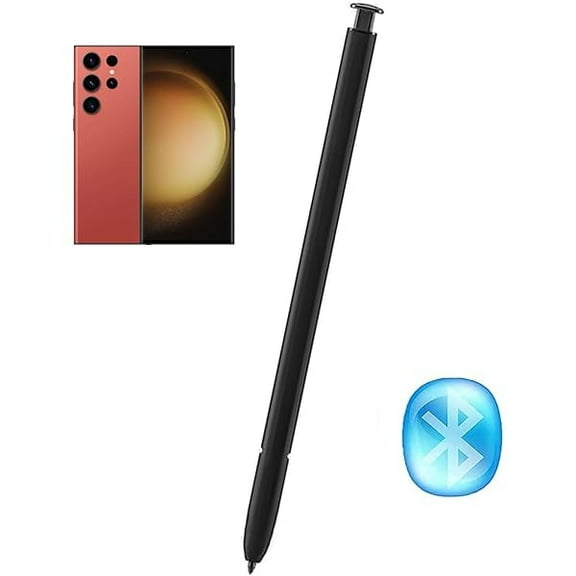 wonima44 Graphite/Red for Galaxy S23 Ultra S Pen with Bluethooth for Samsung Galaxy S23 Ultra 5G Stylus Pen, S23 Ultra Pen Galaxy S23 Ultra S Pen Replacement