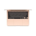 thumbnail image 2 of Restored Apple MacBook Air 13.3" WQXGA Apple M1 3.2GHz Apple M1 Graphics 8GB RAM 256GB SSD MacOS - Gold, 2 of 5