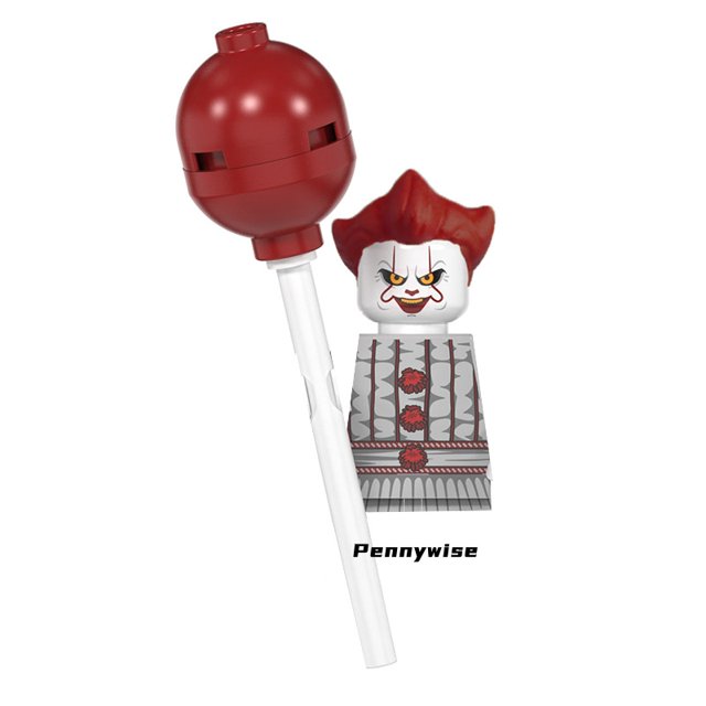Figura de película de terror de Halloween Jack Sally Ghost Scream Killer Hannibal Vampire Queen bloques de acción personaje ensamblar juguetes de regalo