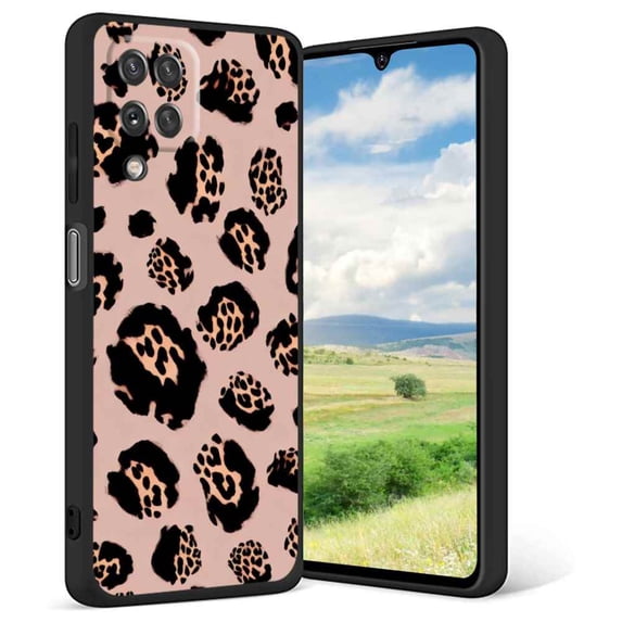 Compatible with Samsung Galaxy A42 Phone Case, Leopard-Print-68 Case Men Women, Flexible Silicone Shockproof Case for Samsung Galaxy A42