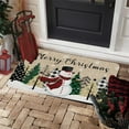 thumbnail image 3 of Cheapark Christmas Tree Printed Entry Door Mat - Absorbent Bathroom Foot Mat, Festive Floor Decor for Entryway Home Holiday Indoor Celebrations, 3 of 6