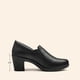 thumbnail image 2 of Zapatos de Tacón Bajo con Tacón Ancho para Mujer DREAM PAIRS, Mocasines Slip-On, Talla 7, 2 of 9