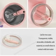 thumbnail image 5 of LILELIS Couvercle de Paille Rabattable de Remplacement pour Gobelet de 30 Oz Couvercle de Paille Rabattable Étanche Réutilisable pour Tasse Rose 9X9X3, 5 of 5