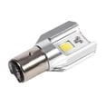thumbnail image 2 of Ymiko BA20D Motorcycle LED Headlight Blub High/Low Beam Light COB Scooter Head Lamp, 2 of 8