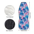 thumbnail image 6 of POLERO Coconut Tree Pattern Vehicle Seat Covers for Men, 2-Pack Front Seat Cover Breathable Stretch Front Seats Covers, 6 of 12