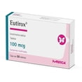 thumbnail image 3 of Eutirox Levotiroxina 100 mcg 50 tabletas, 3 of 4