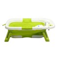 thumbnail image 3 of Bañera plegable para bebés de 3 pliegues, bañera para bebés y niños pequeños, lavabo de ducha para recién nacidos y niños pequeños, modo de sensor de temperatura verde, 3 of 15