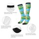 thumbnail image 3 of Fotbe Farm Animals Calcetas Divertidas Estampadas para Hombre y Mujer, Calcetas de Algodón hasta la Rodilla para Caminar, Correr, Enfermería y Embarazo, 3 of 6