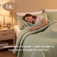 thumbnail image 2 of THD Winston - 3 Piece Full Queen Size Quilt Set, Lightweight Queen Bedspread Coverlet Set (Full/Queen, Sage Green), 2 of 8