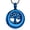 Blue, variant on Cremation Urn Necklace for Ashes Eternity Circle of Life Tree of Life Urn Locket Urn Necklace Mini Keepsake Memorial Ash Jewelry for Women Men