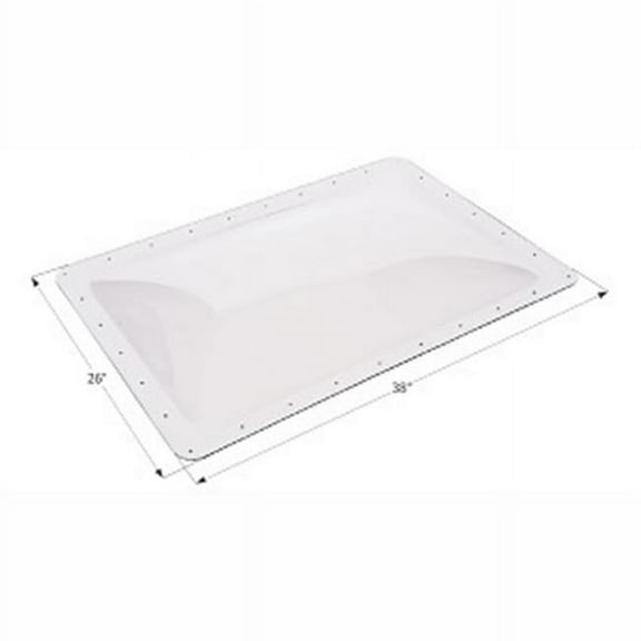 26 x 38 in. - Rv Skylight Sl2234C, Clear
