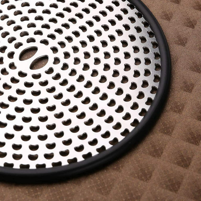 Hairbine The Made In USA Drain Hair Catcher for Tub and Shower Pop-Up  Drains/Drain Cover/Snare/Gray
