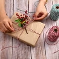 thumbnail image 3 of THJOPOKEEL Cuerda de Cuerda de Navidad, Cuerda de algodón Natural de 2 mm para Manualidades de Navidad, Envoltura de Regalos y decoración del hogar. (Rojo y Blanco), 3 of 4