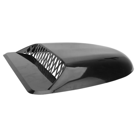 WORGEOUS Automobile Air Decoration Vents Hood Scoops for Cars Black