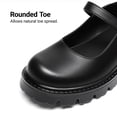 thumbnail image 4 of DREAM PAIRS Mary Jane Platform Shoes for Women Closed Toe Chunky Block Heel Cute Dress Shoes, 4 of 6