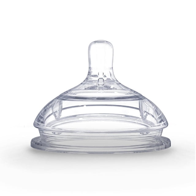Tetinas de Repuesto Comotomo Transparente Flujo Rápido Set de 2