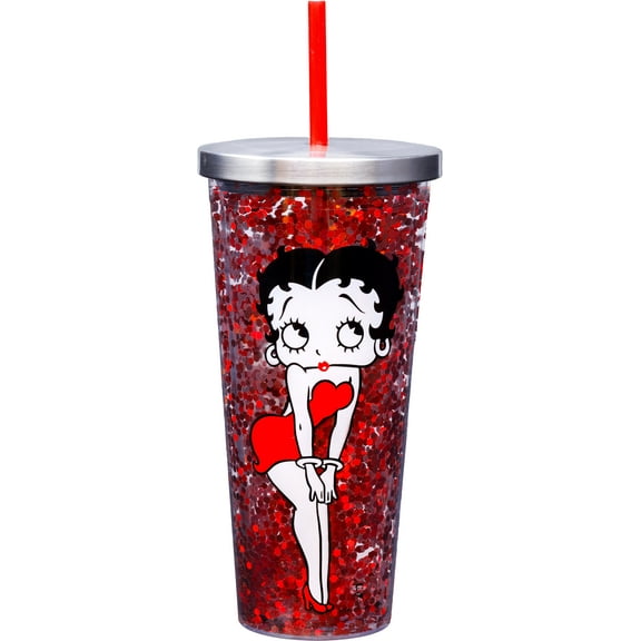 BETTY BOOP GLITTER CUP