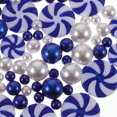 thumbnail image 1 of CHICHUMID 1Jgo Para Florero Con Acrílicas Flotantes En Azul Para Velas Y, 1 of 6