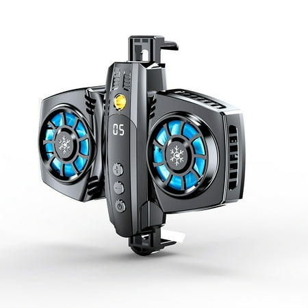 

wrea Mobile Phone Cooling Fan with Non-slip Pad Portable Radiator Smart Energy-saving Cool Dissipation Heat Sink Equipment