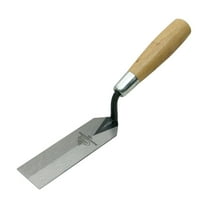 Marshalltown 54 Margin Trowel With Wood Handle, 5" x 1-1/2"