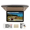thumbnail image 2 of Car Overhead  Screen 13.3in 1080P High Definition Multimedia Interface Roof Mounted Screen with Dual Color Light, 2 of 8