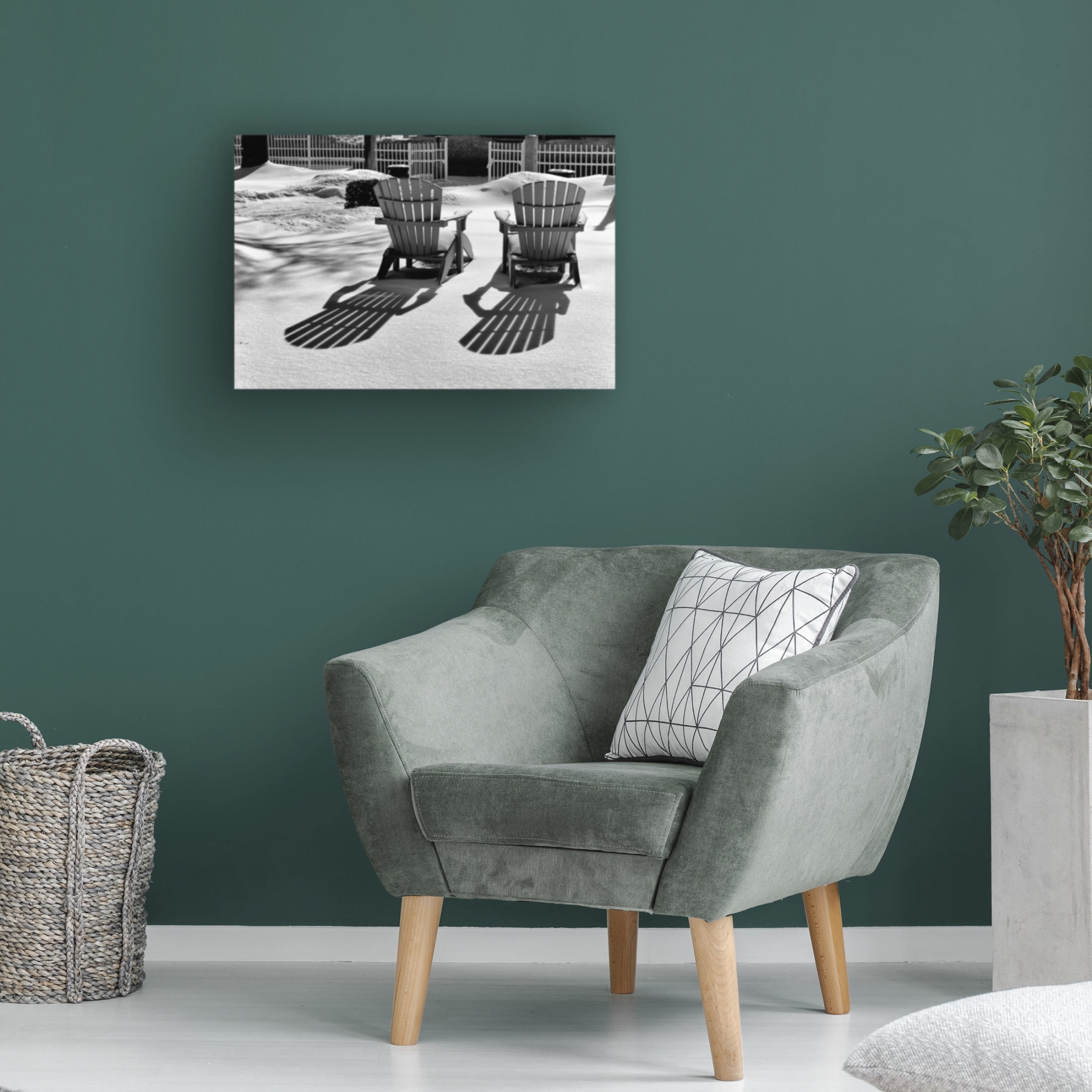 Trademark Fine Art John Hoey Winter Chill Canvas Wall Art