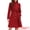 Red, variant on DARING DIVA Women's Stand Collar Belted Single Breasted Trench Pea Coat XS Black