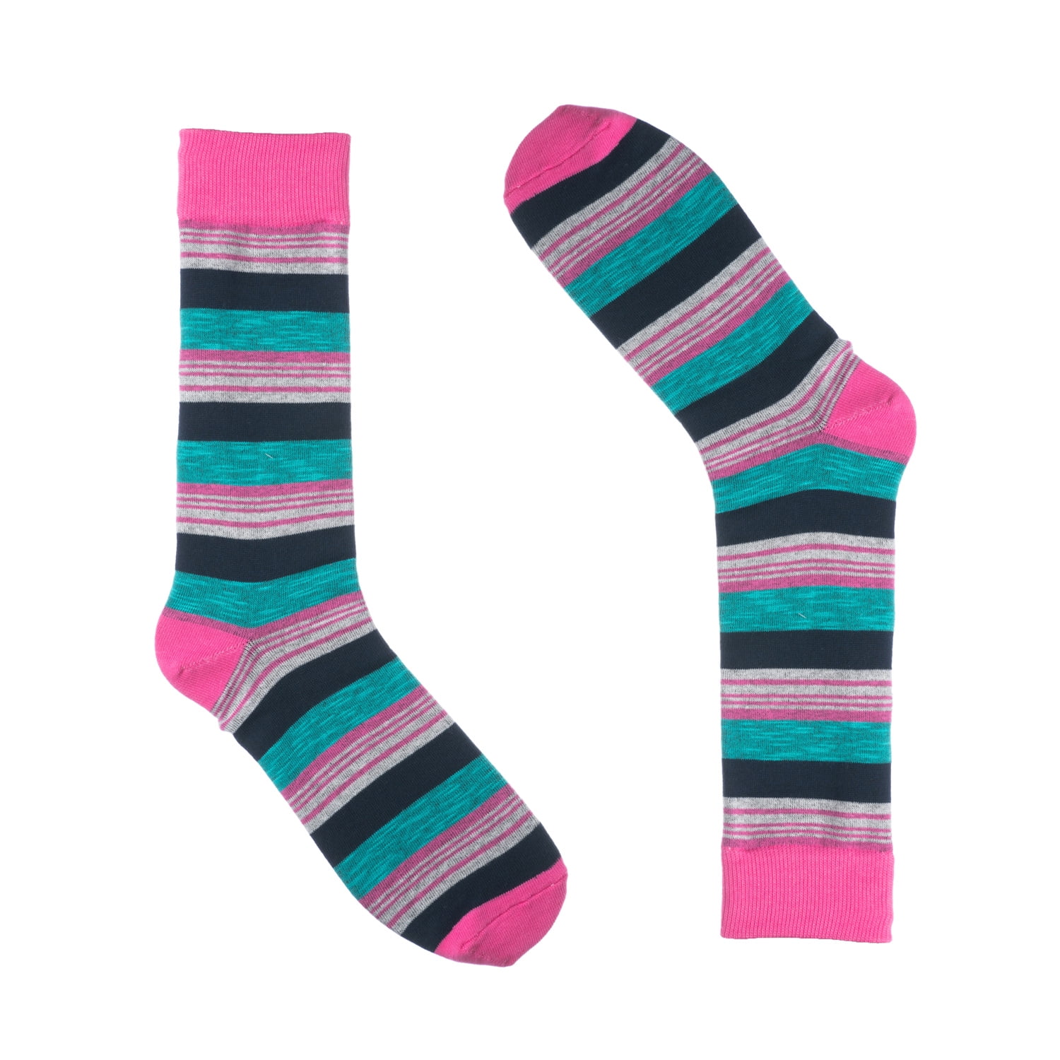 pink and navy dress socks