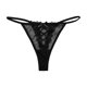 thumbnail image 1 of Gibobby Calzoncillos de encaje para mujer Tangas sexis para mujer, bragas invisibles, ropa interior, calzoncillos con espalda en T de tiro bajo(Negro,CH), 1 of 5