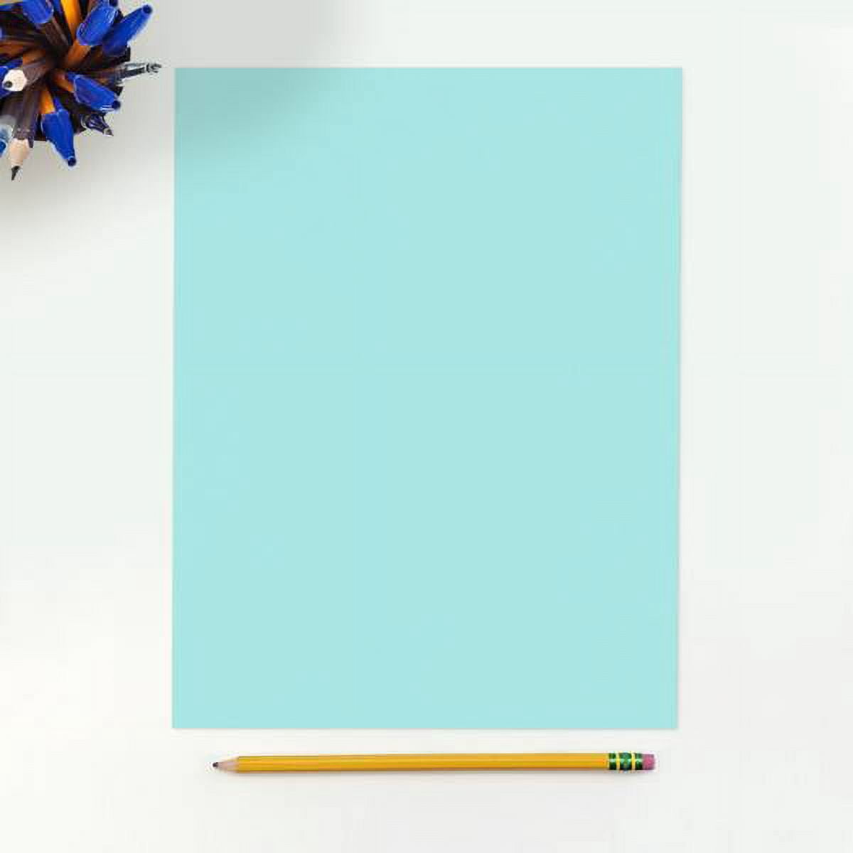 LUXPaper Cardstock, 8.5 x 11, 100lb Seafoam, 50/Pack